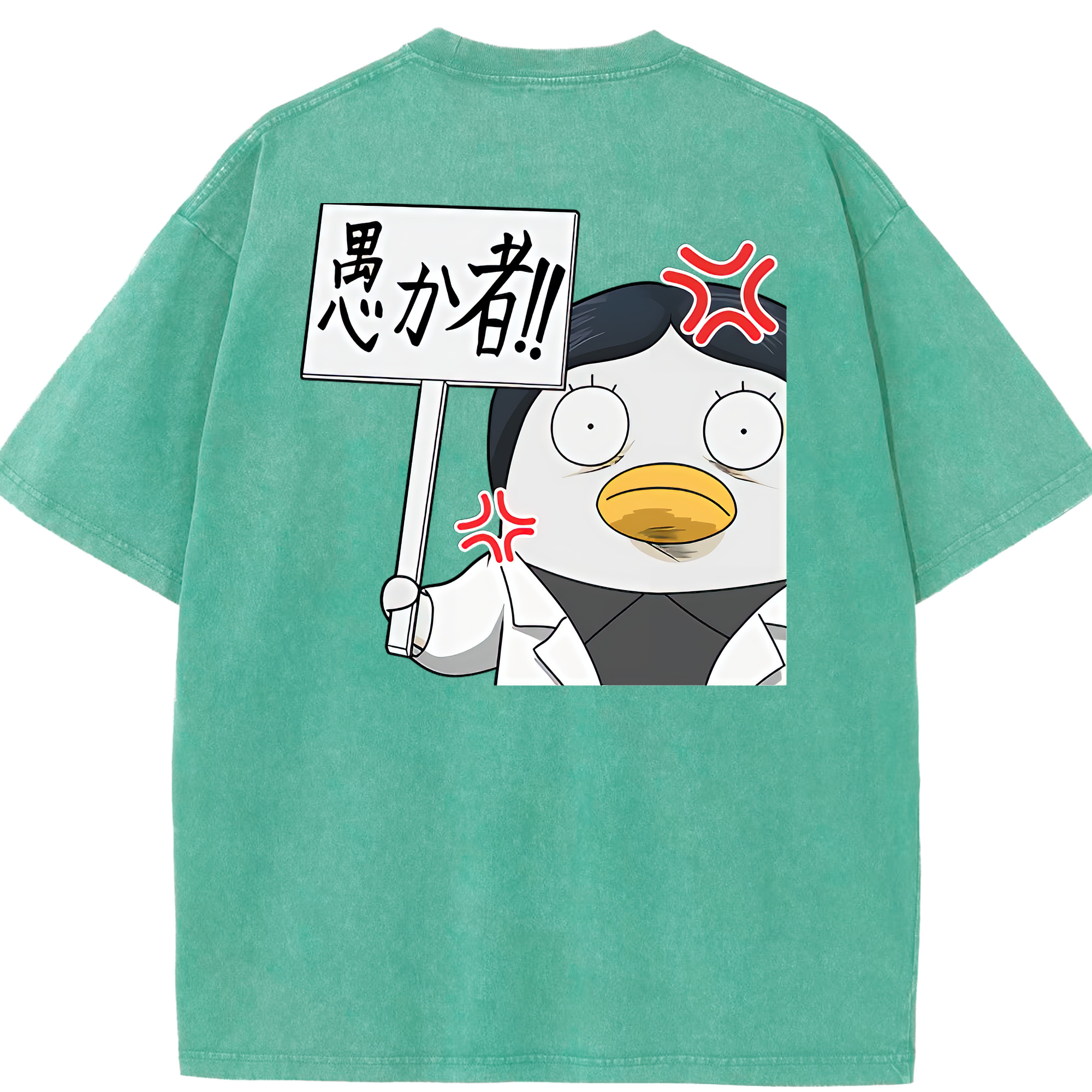 （画像用） ぎんたま 坂田銀時（さかたぎんとき） 神楽 志村新八（しむら しんぱち） GINTAMA Sakata Gintoki Kagura Shimura Shinpachi 綿100% ヴィンテージ風 半袖Tシャツ（背面プリント）
